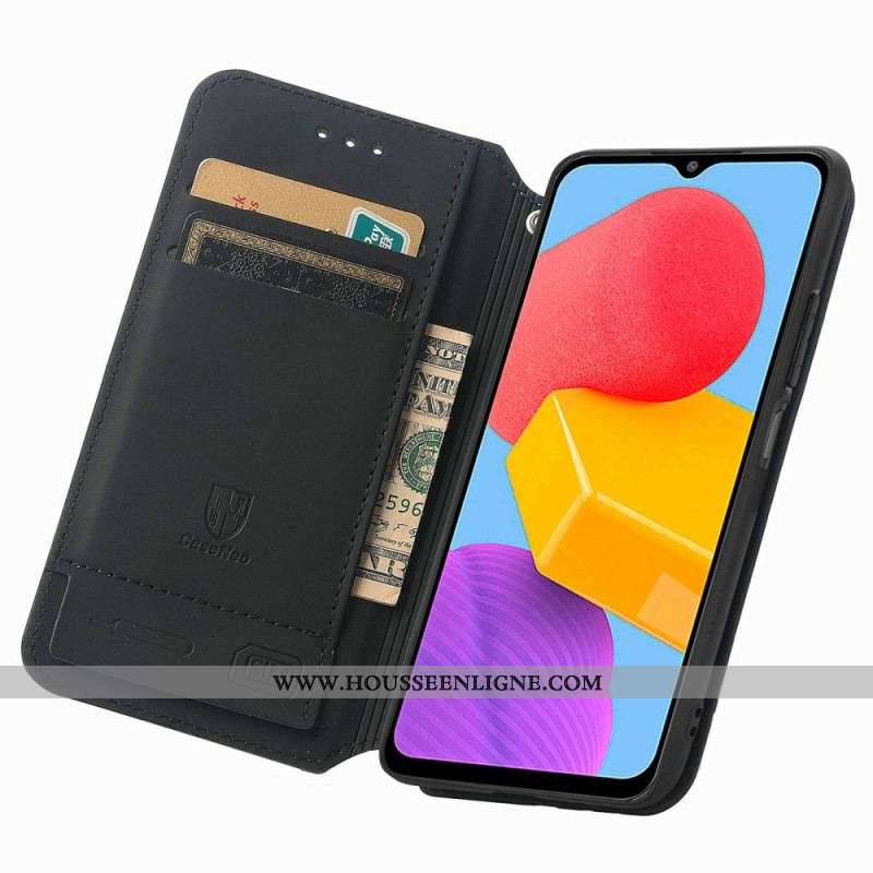 Flip Cover Samsung Galaxy M13 Design RFID Caseneo