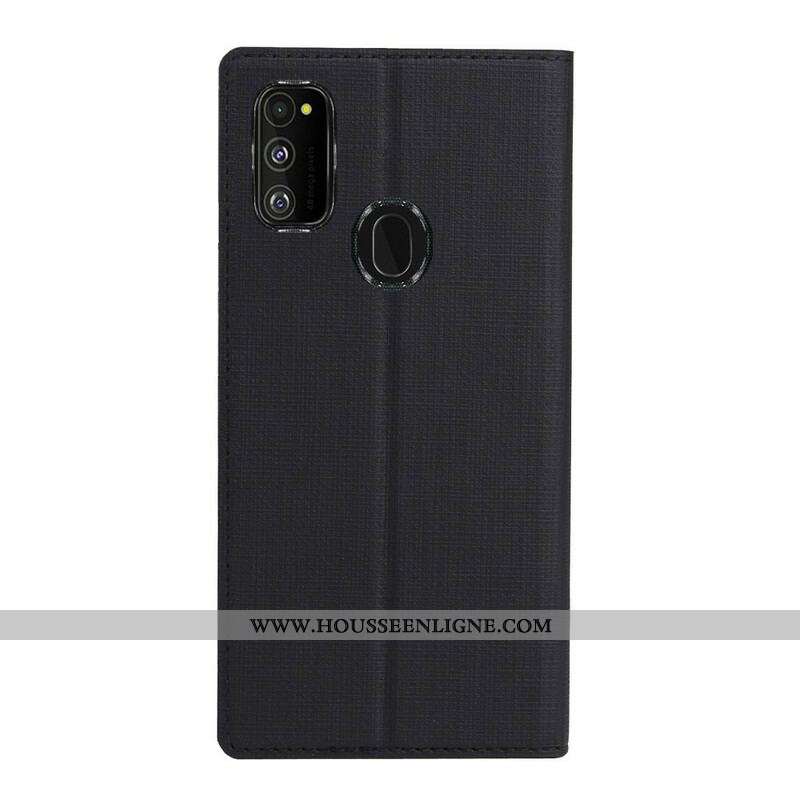 Flip Cover Samsung Galaxy M21 Texturée