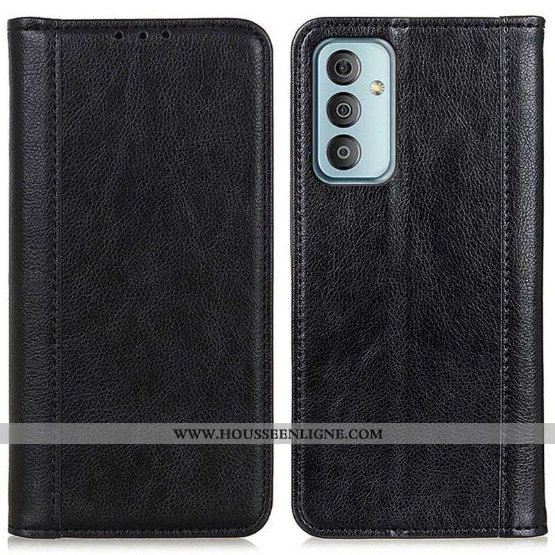 Flip Cover Samsung Galaxy M23 5G Cuir Fendu