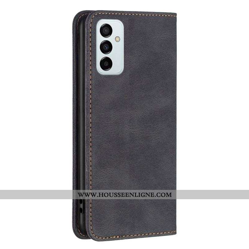 Flip Cover Samsung Galaxy M23 5G Effet Cuir RFID Binfen Color