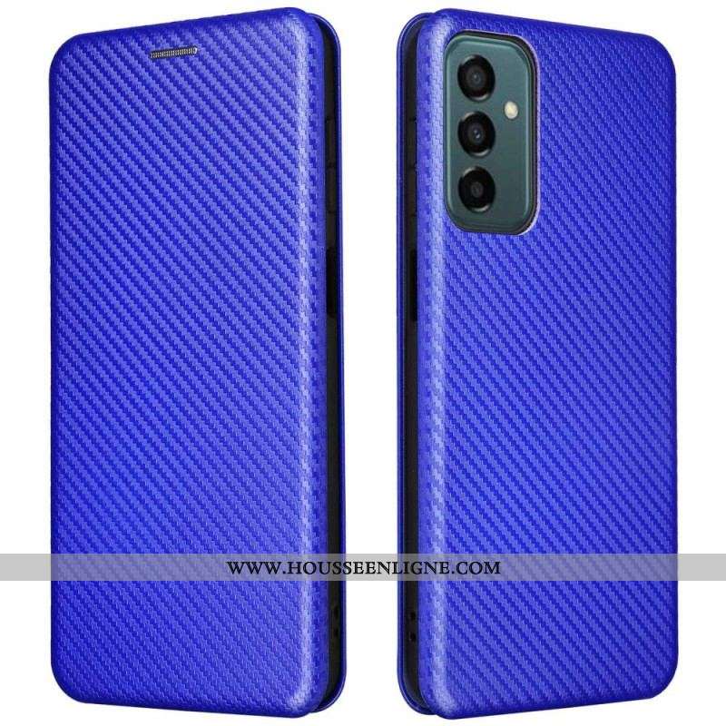 Flip Cover Samsung Galaxy M23 5G Fibre Carbone