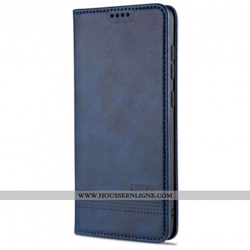 Flip Cover Samsung Galaxy M31 Style Cuir AZNS