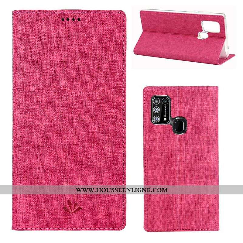 Flip Cover Samsung Galaxy M31 Texturée VILI DMX