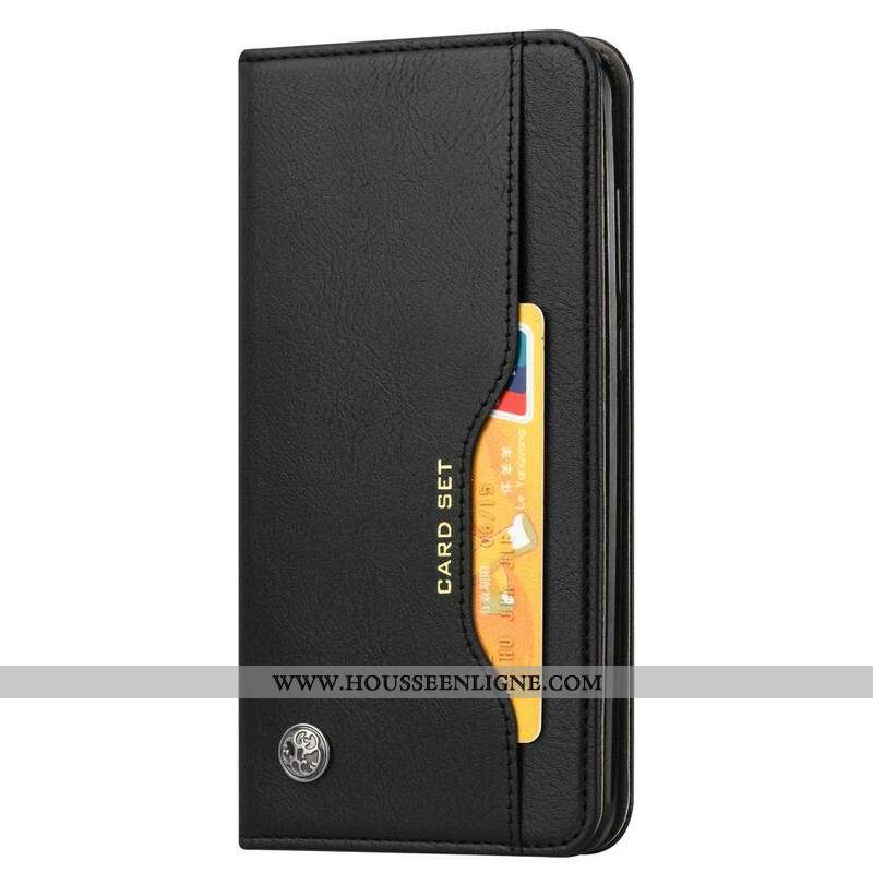 Flip Cover Samsung Galaxy M51 Simili Cuir Porte-Cartes