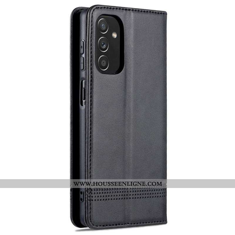 Flip Cover Samsung Galaxy M52 5G AZNS Effet Cuir