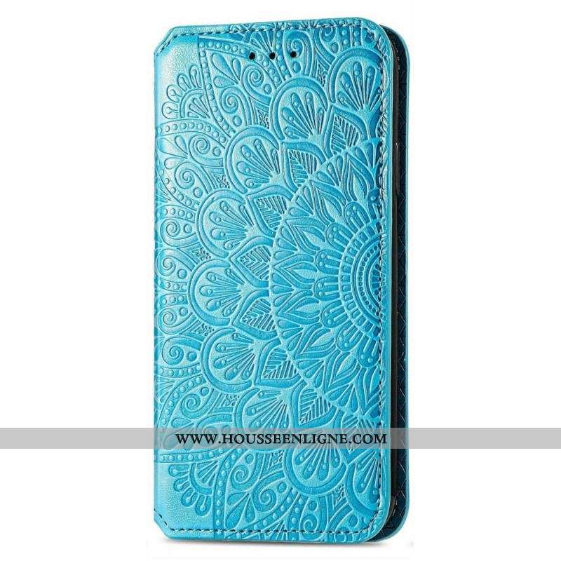 Flip Cover Samsung Galaxy M52 5G Simili Cuir Antiquaire