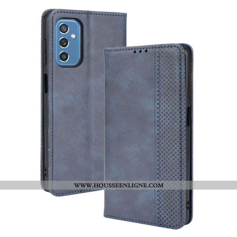 Flip Cover Samsung Galaxy M52 5G Simili Cuir Doux
