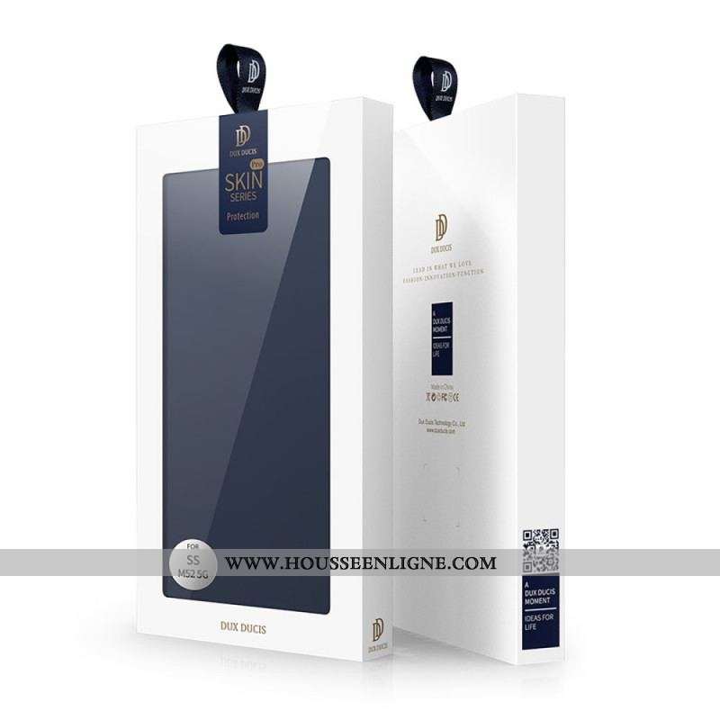 Flip Cover Samsung Galaxy M52 5G Skin Pro DUX DUCIS