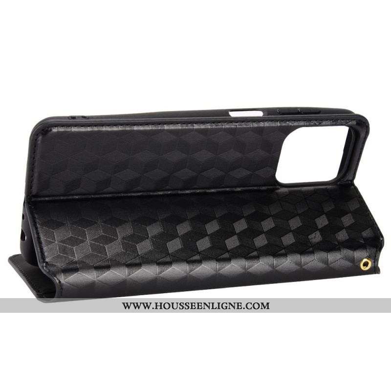 Flip Cover Samsung Galaxy M53 5G Cubes 3D