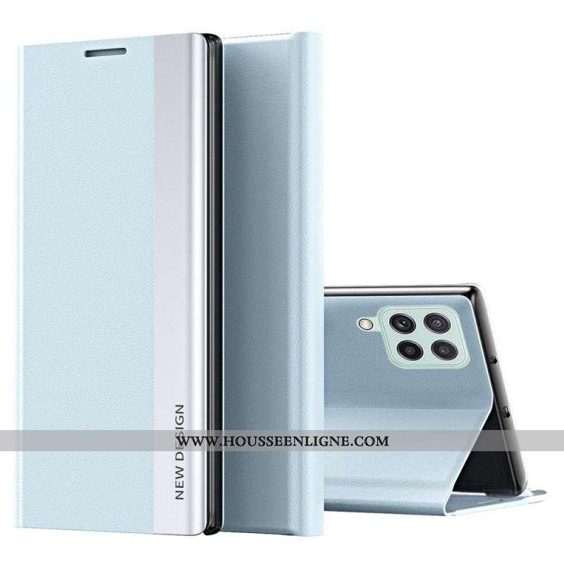 Flip Cover Samsung Galaxy M53 5G Simili Cuir New Design