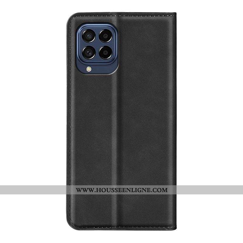 Flip Cover Samsung Galaxy M53 5G Skin-Touch Douceur