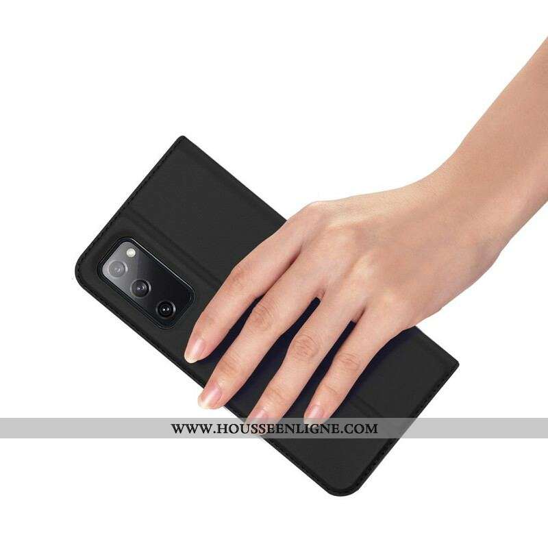 Flip Cover Samsung Galaxy S20 FE Skin Pro DUX DUCIS
