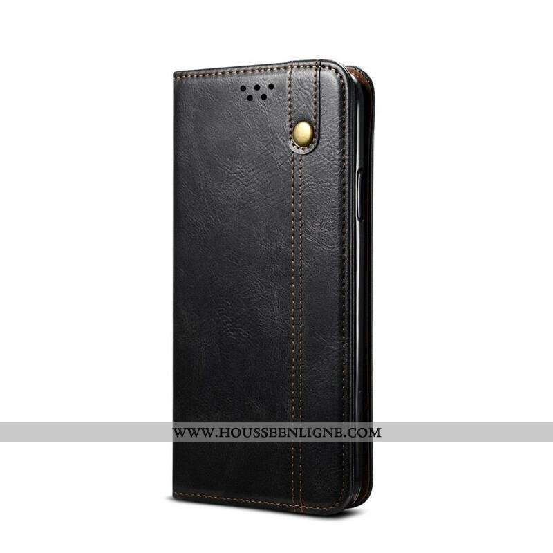 Flip Cover Samsung Galaxy S20 Plus / S20 Plus 5G Simili Cuir Ciré