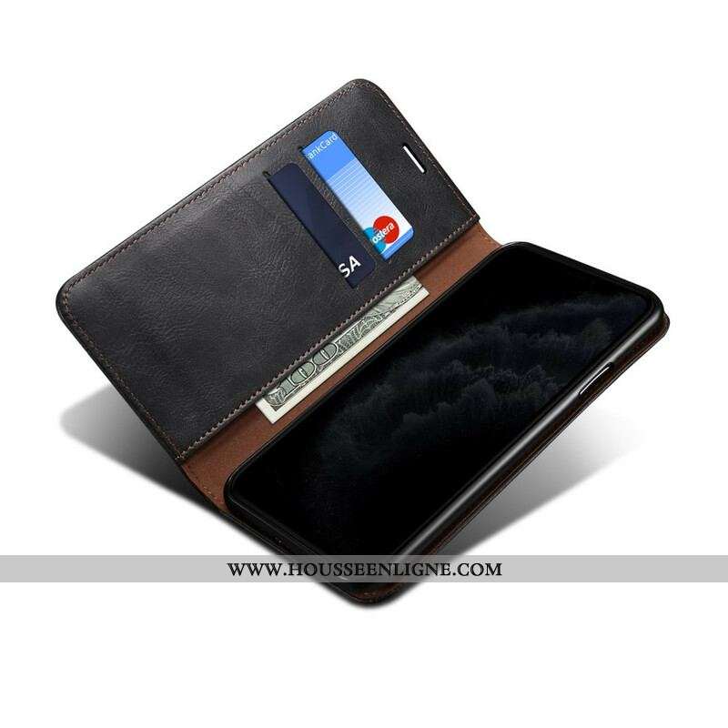 Flip Cover Samsung Galaxy S20 Plus / S20 Plus 5G Simili Cuir Ciré