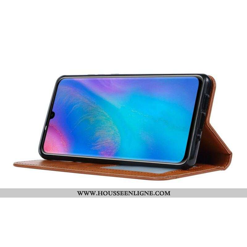 Flip Cover Samsung Galaxy S20 Ultra Simili Cuir Porte-Cartes