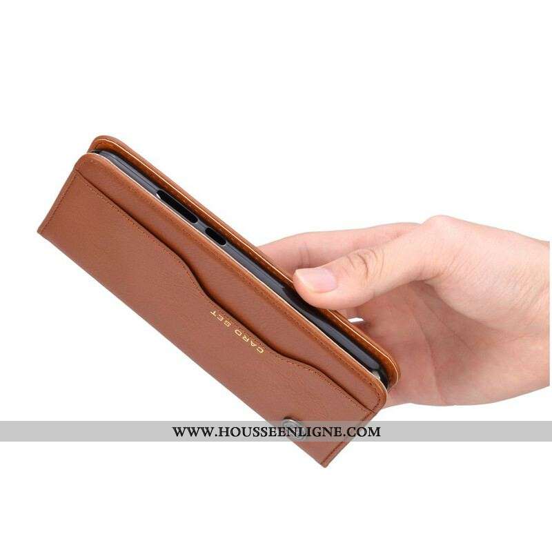 Flip Cover Samsung Galaxy S20 Ultra Simili Cuir Porte-Cartes