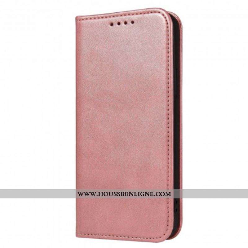 Flip Cover Samsung Galaxy S21 5G Effet Cuir Business Style