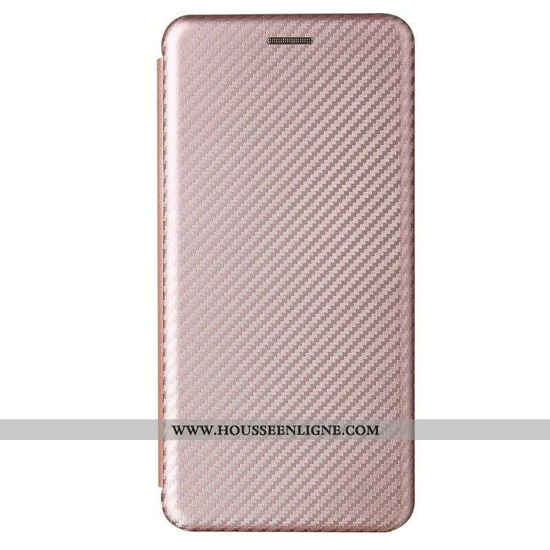 Flip Cover Samsung Galaxy S21 5G Fibre Carbone