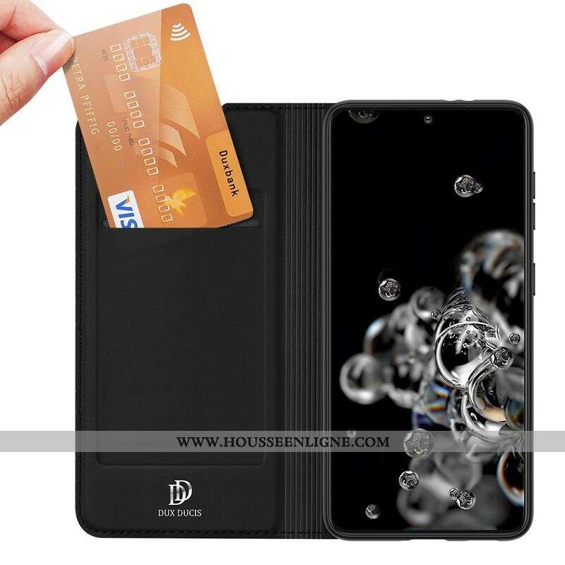 Flip Cover Samsung Galaxy S21 5G Skin Pro DUX DUCIS