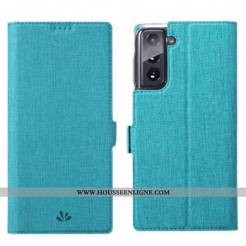 Flip Cover Samsung Galaxy S21 5G Texturée VILI DMX