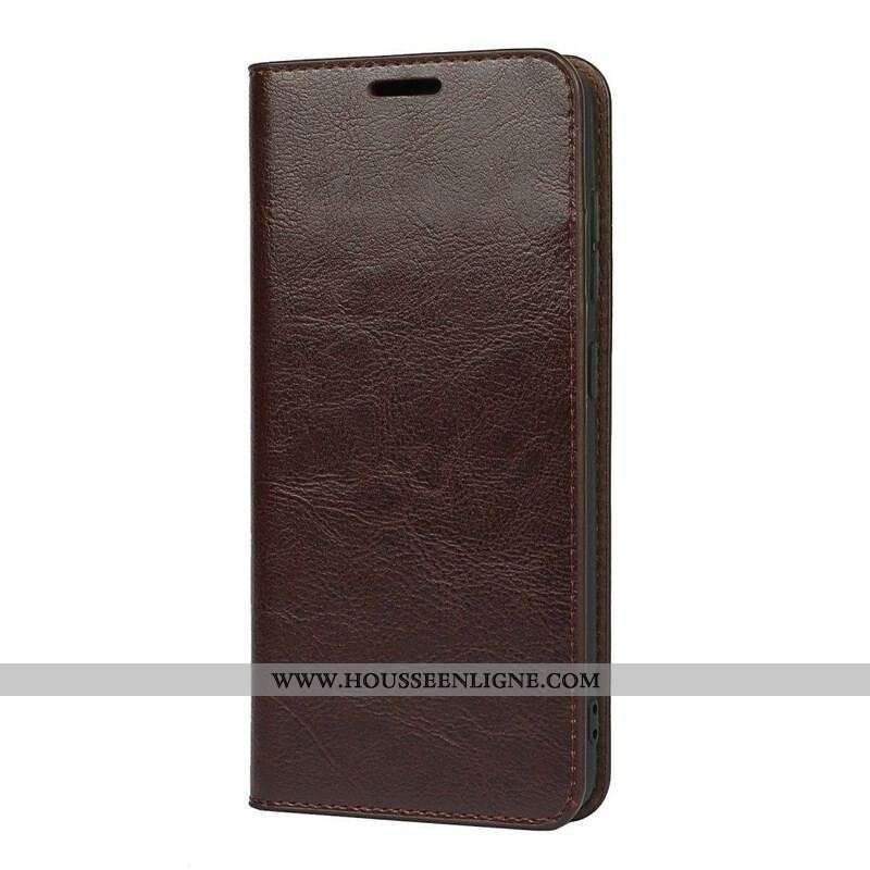 Flip Cover Samsung Galaxy S21 FE Cuir Véritable