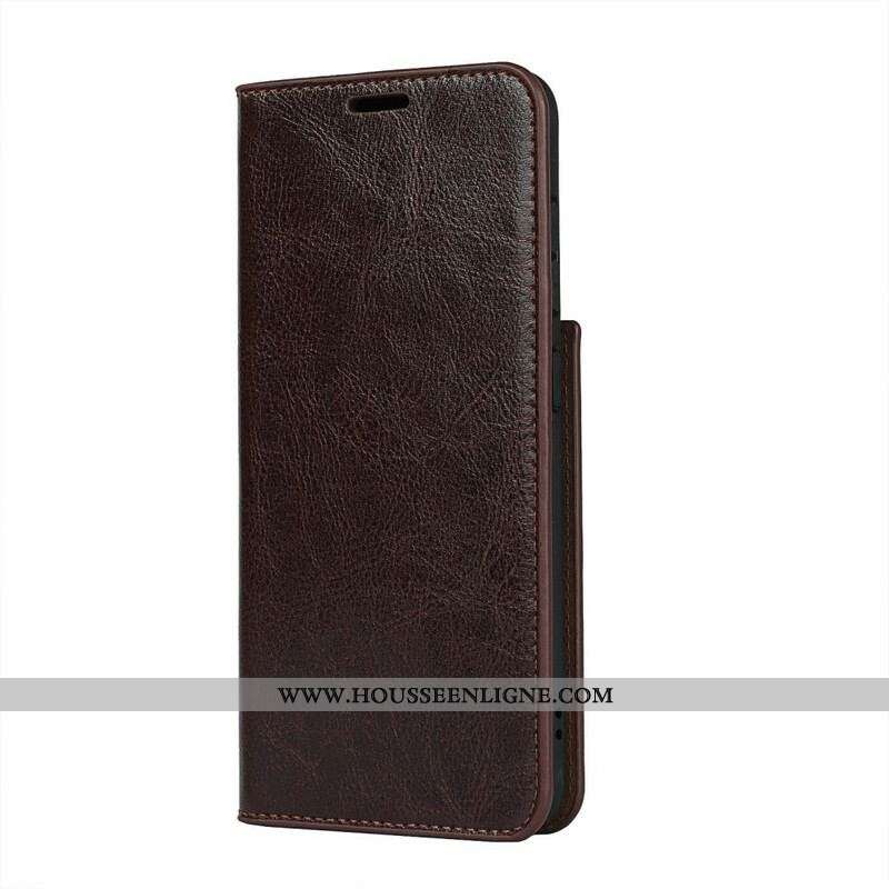 Flip Cover Samsung Galaxy S21 FE Cuir Véritable Proposition Couleurs