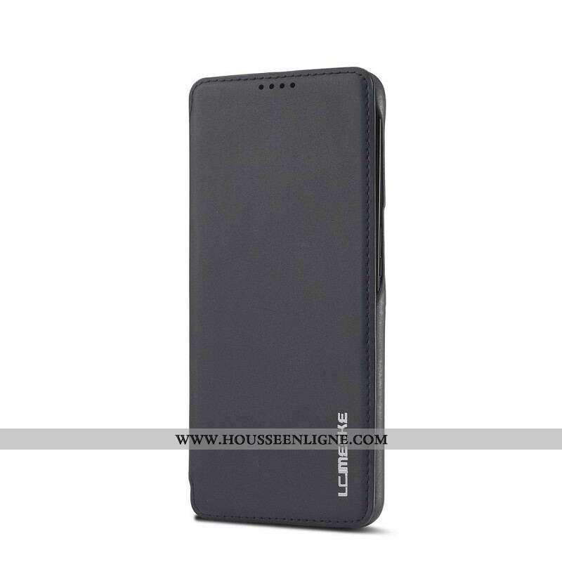 Flip Cover Samsung Galaxy S21 FE LC.IMEEKE Effet Cuir