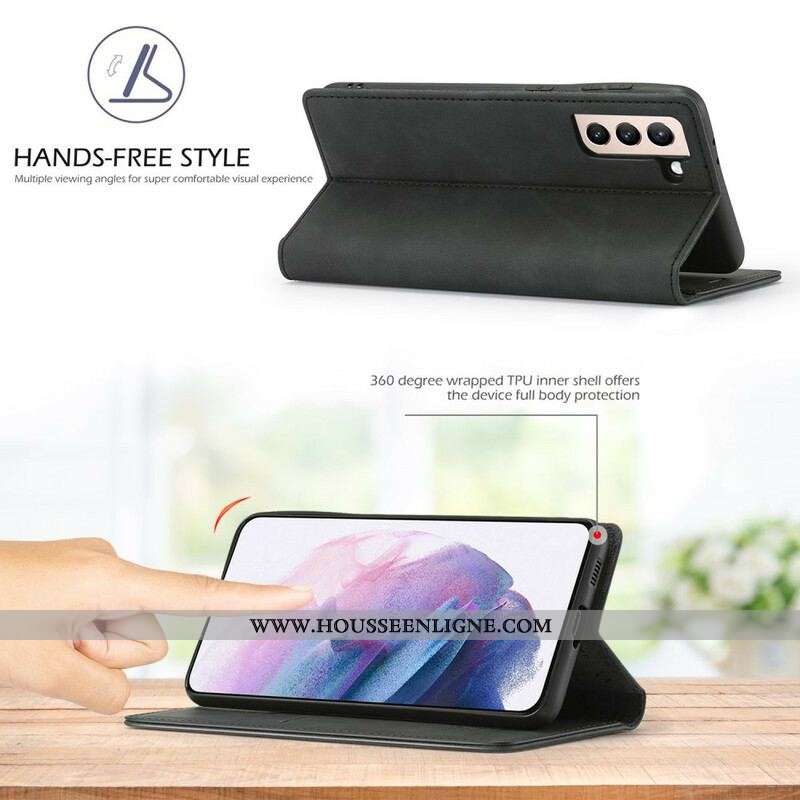 Flip Cover Samsung Galaxy S21 FE LC.IMEEKE Futur