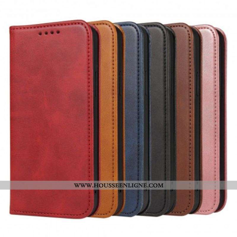 Flip Cover Samsung Galaxy S21 Plus 5G Effet Cuir Business Style Plus