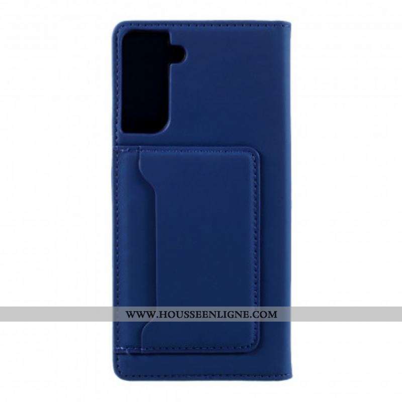 Flip Cover Samsung Galaxy S21 Plus 5G Porte-Carte Support