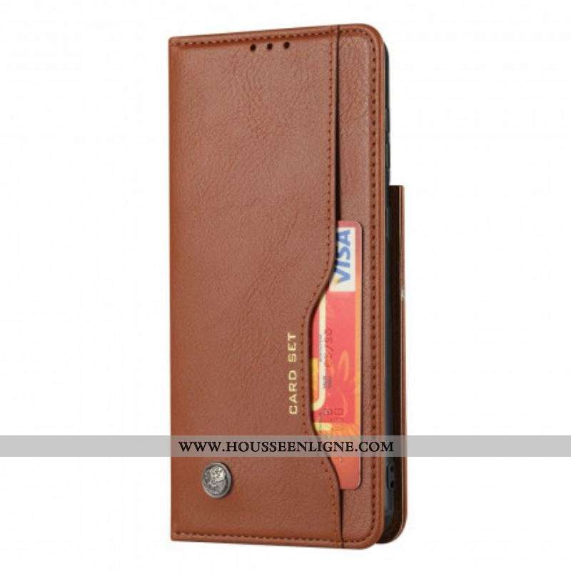 Flip Cover Samsung Galaxy S21 Plus 5G Simili Cuir Porte-Cartes