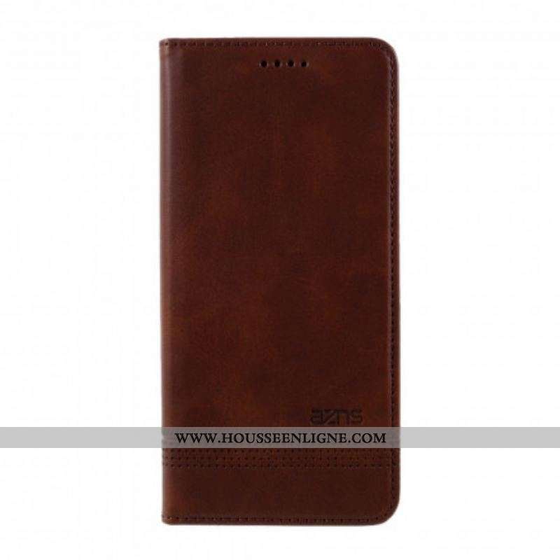 Flip Cover Samsung Galaxy S21 Plus 5G Style Cuir AZNS