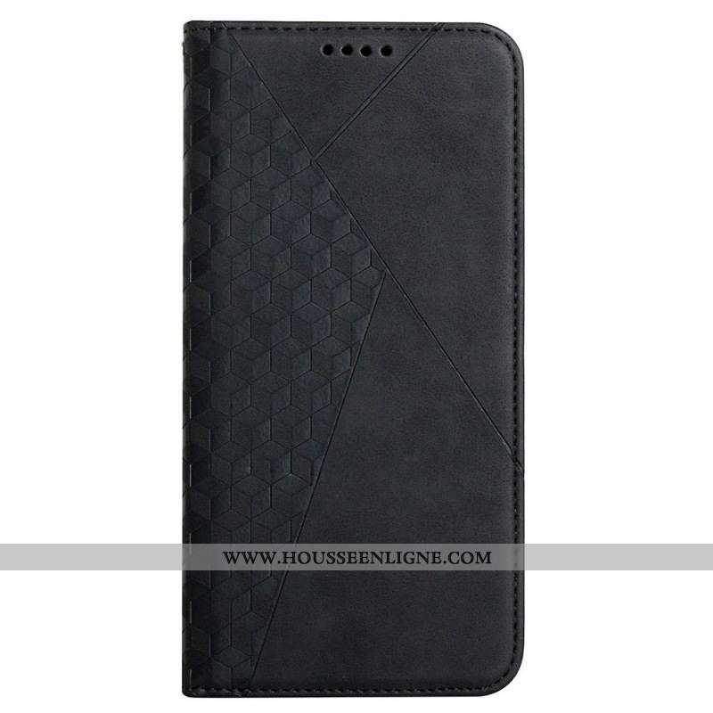 Flip Cover Samsung Galaxy S21 Ultra 5G Effet Cuir Géo