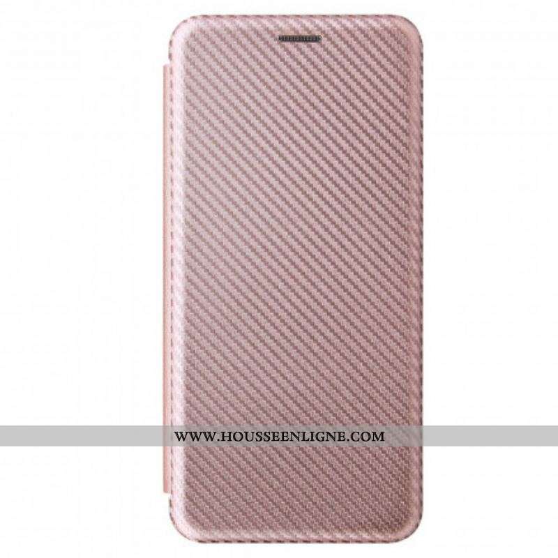 Flip Cover Samsung Galaxy S21 Ultra 5G Fibre Carbone
