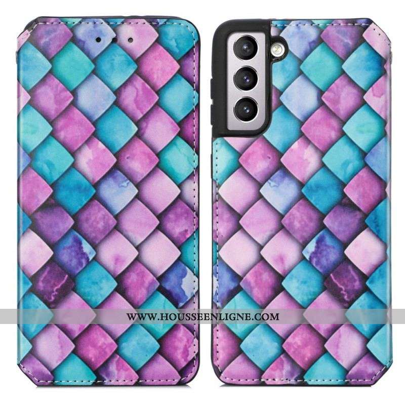 Flip Cover Samsung Galaxy S22 Plus 5G Design RFID Caseneo