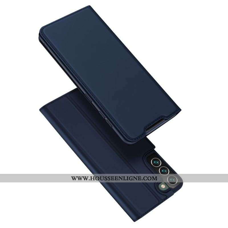 Flip Cover Samsung Galaxy S22 Plus 5G Skin Pro DUX DUCIS