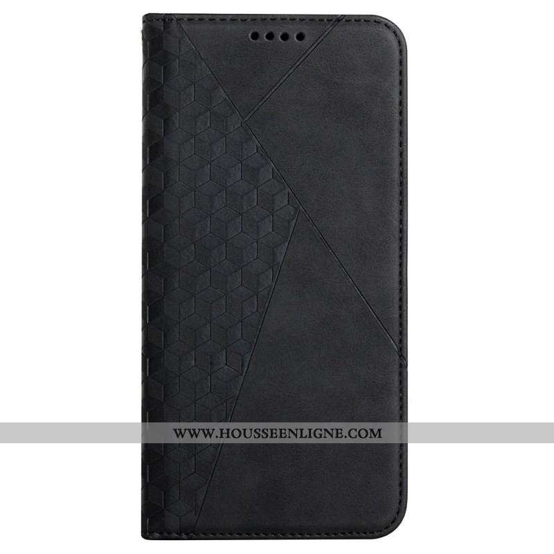 Flip Cover Samsung Galaxy S22 Plus 5G Style Cuir Texture Diamant