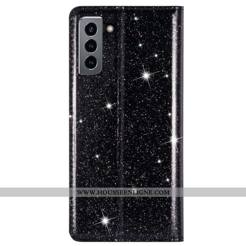 Flip Cover Samsung Galaxy S22 Plus 5G Style Paillettes