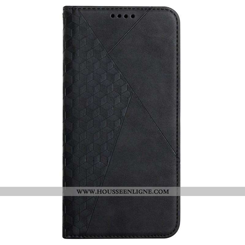 Flip Cover Samsung Galaxy S22 Ultra 5G Effet Cuir Géo