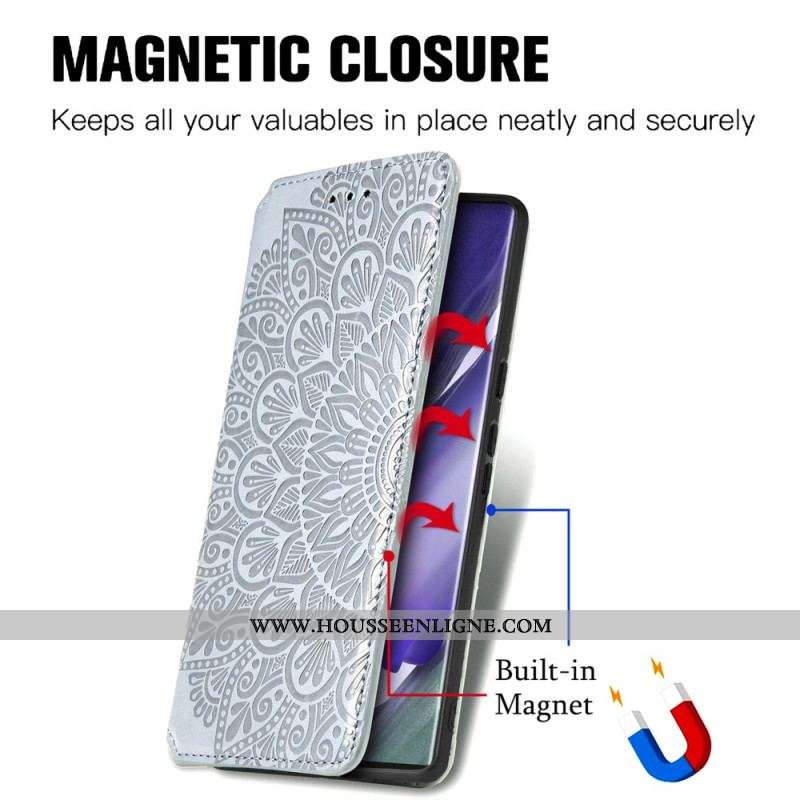 Flip Cover Samsung Galaxy S22 Ultra 5G Mandala