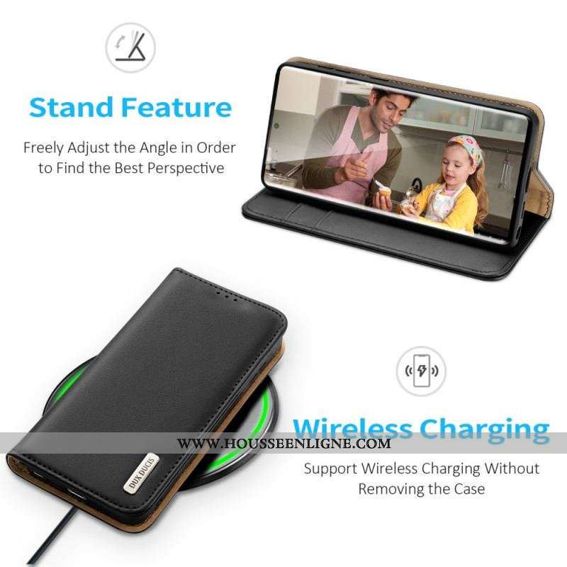 Flip Cover Samsung Galaxy S22 Ultra 5G RFID Dux Ducis