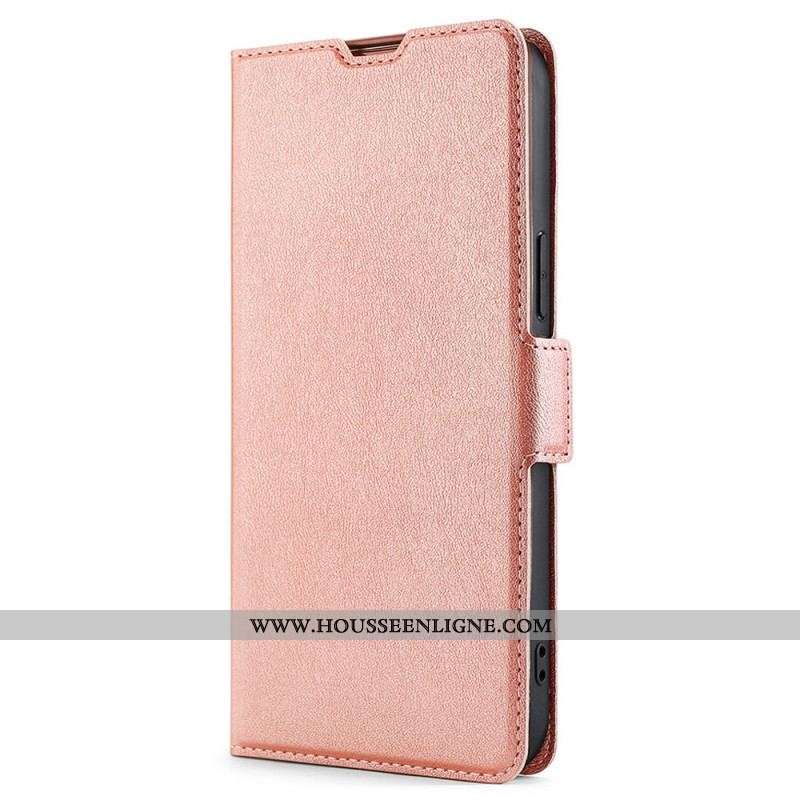 Flip Cover Samsung Galaxy S22 Ultra 5G Simili Cuir Classique