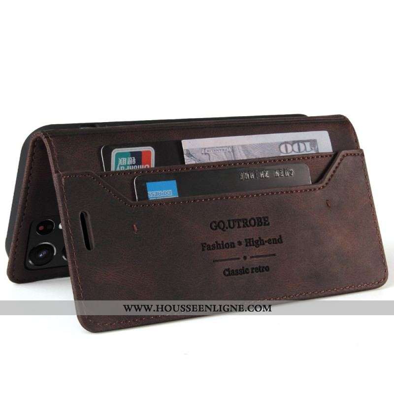 Flip Cover Samsung Galaxy S22 Ultra 5G Simili Cuir GQ.UTROBE