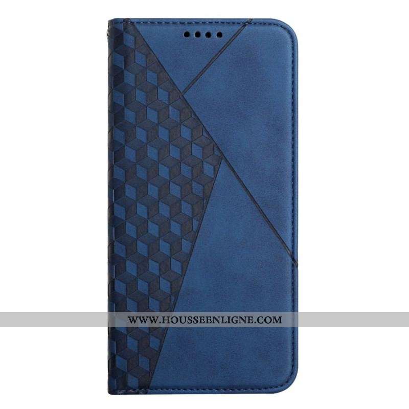 Flip Cover Samsung Galaxy S23 5G Style Cuir Motif 3D