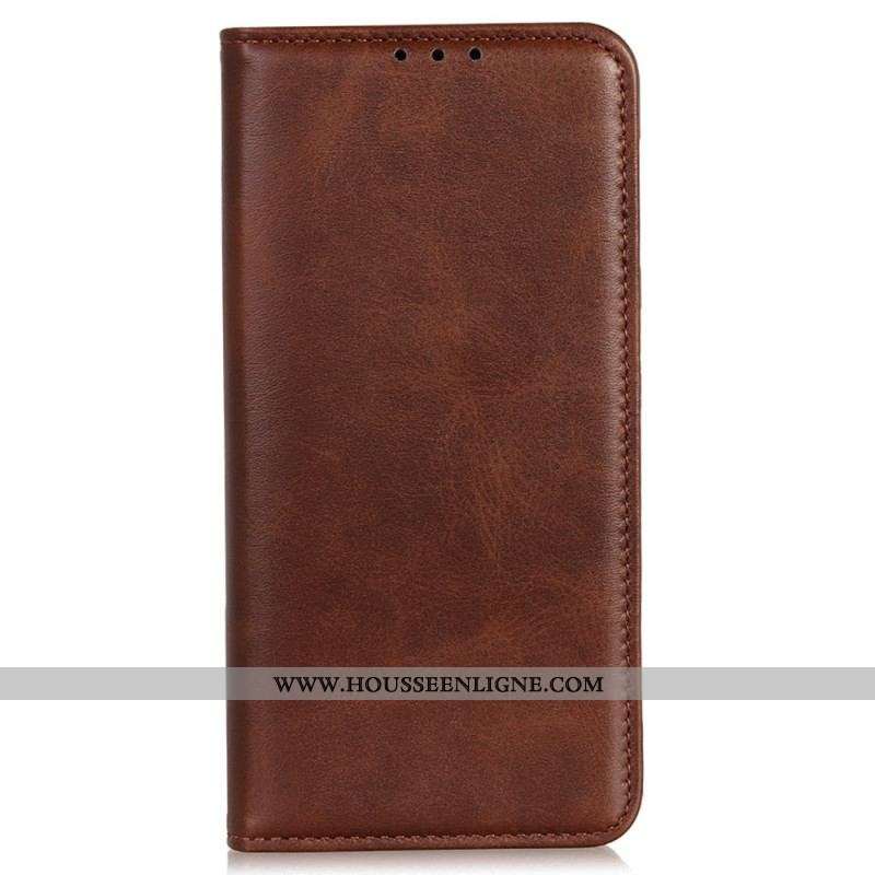 Flip Cover Samsung Galaxy S23 Plus 5G Cuir Fendu