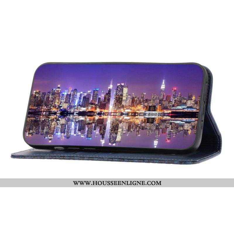 Flip Cover Samsung Galaxy S23 Plus 5G Motif 3D à Lanière