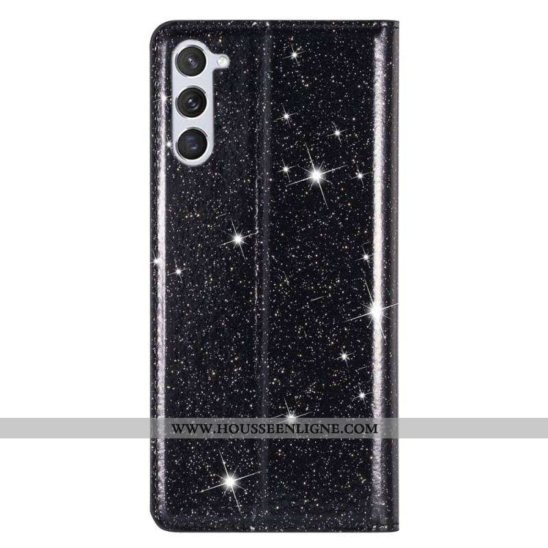 Flip Cover Samsung Galaxy S23 Plus 5G Style Paillettes