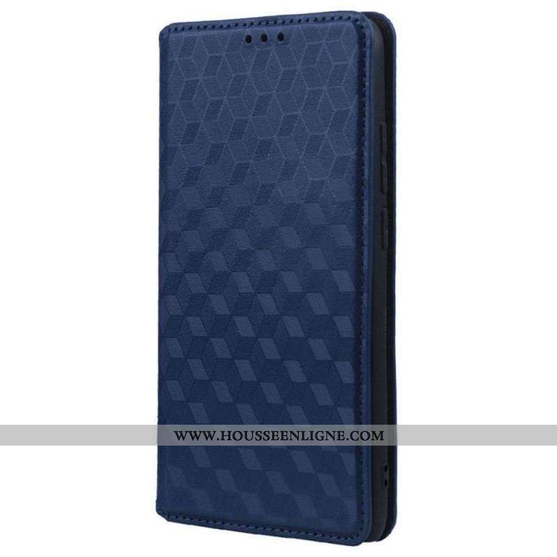Flip Cover Samsung Galaxy S23 Ultra 5G Motif 3D