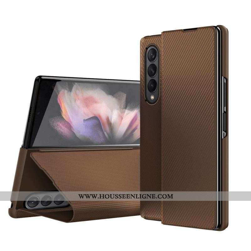Flip Cover Samsung Galaxy Z Fold 3 5G Fibre Carbone Stylée