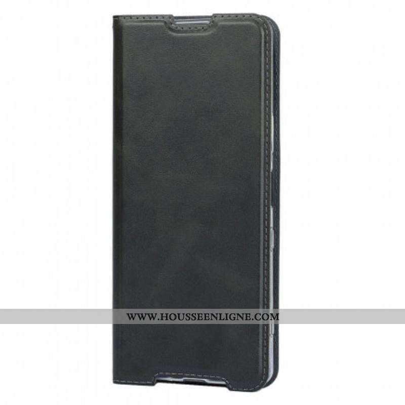 Flip Cover Sony Xperia 1 III Simili Cuir Classe à Lanière